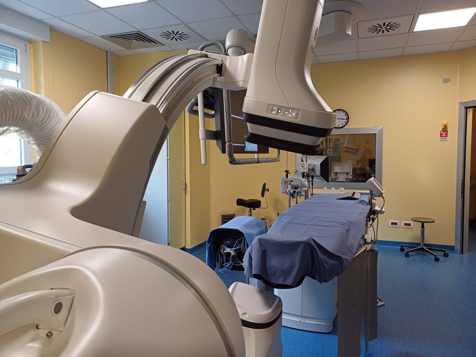 nuovo angiografo per la cardiologia