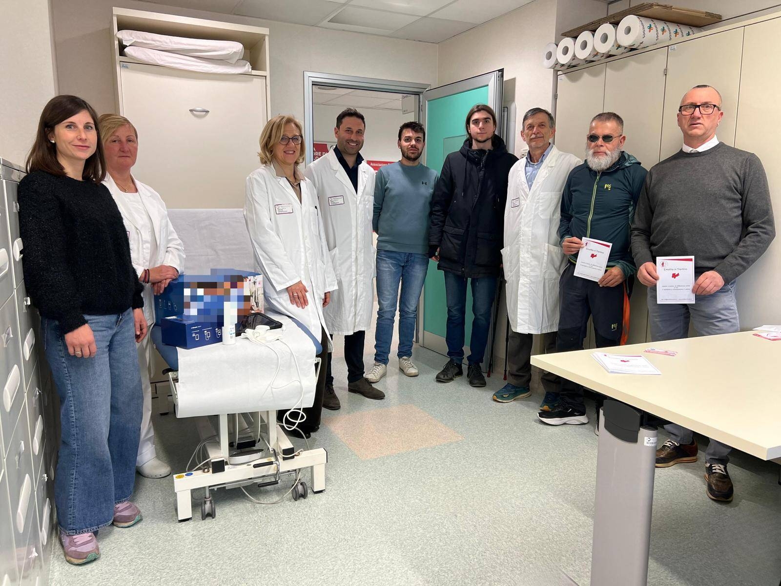 Associazione emofilia un ecografo