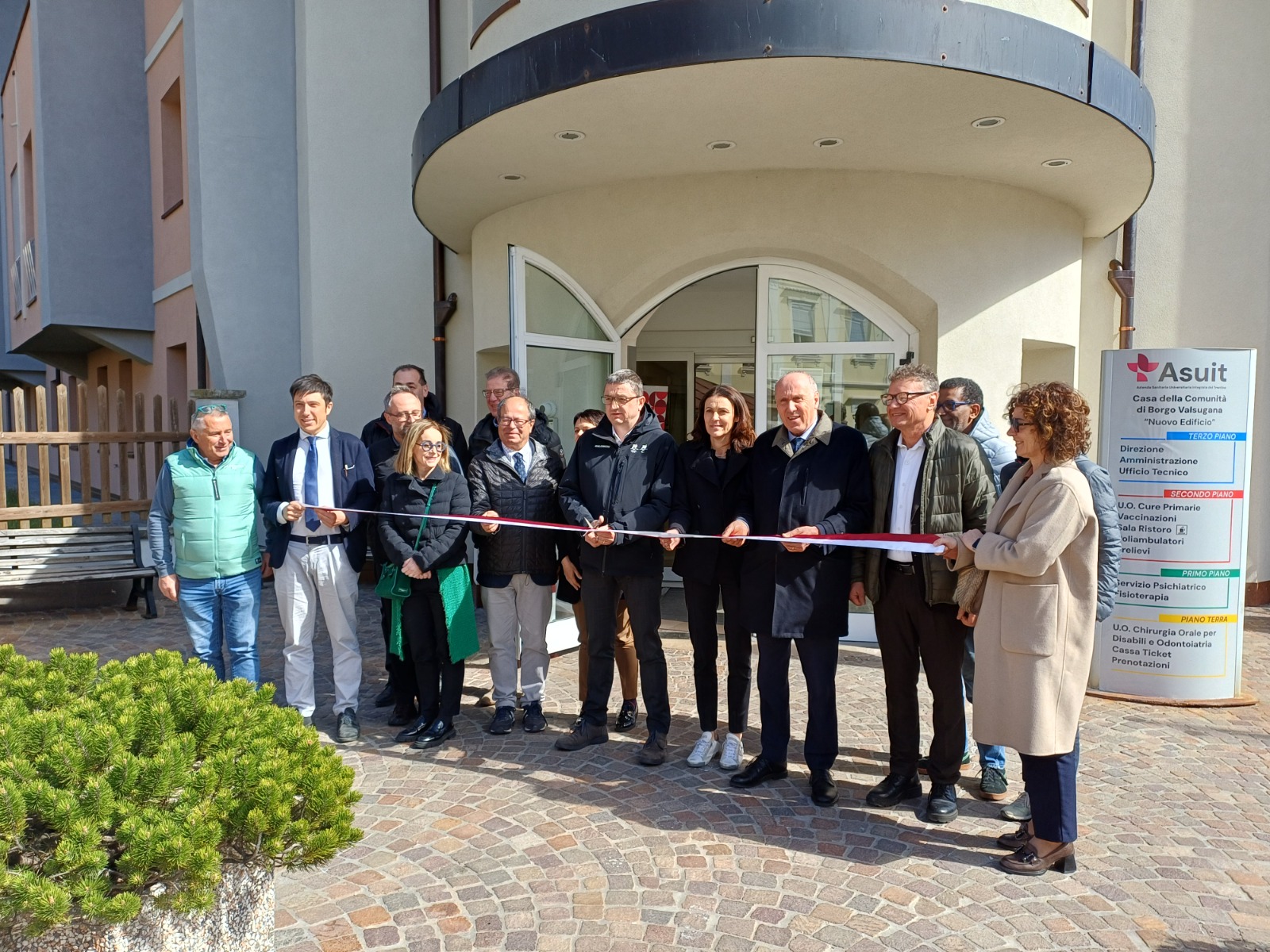 Borgo Valsugana: inaugurata la Casa della Comunità 