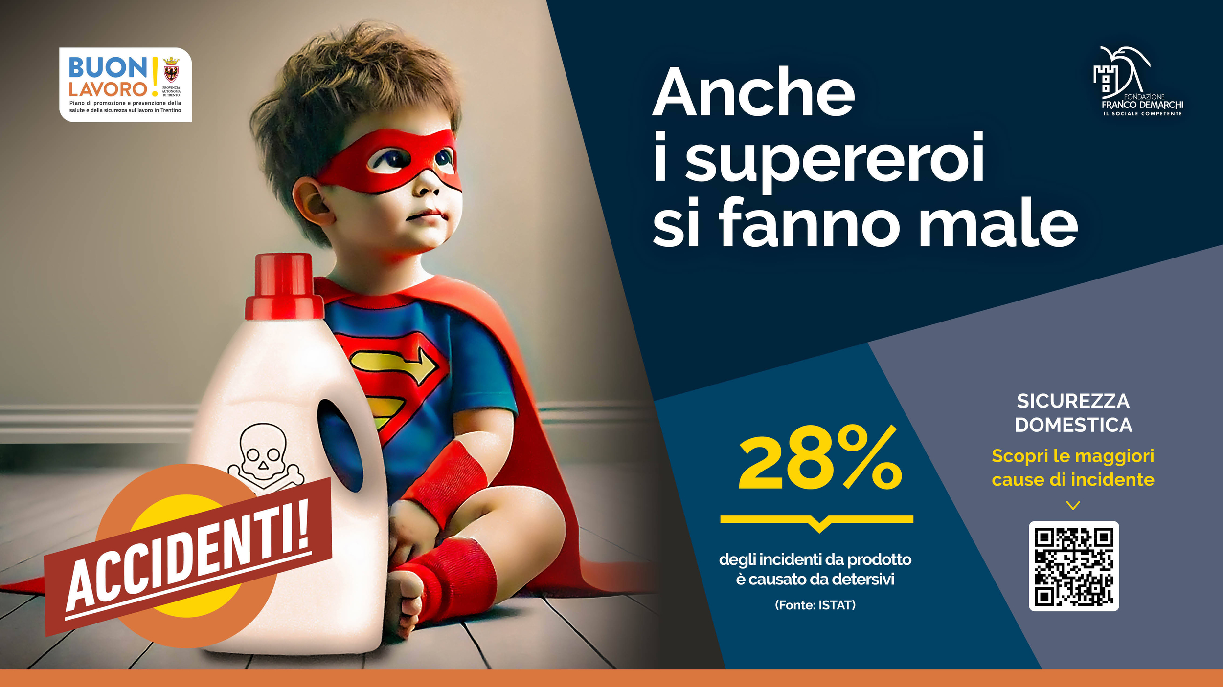 “Accidenti!” - Al via sul territorio provinciale il progetto di sensibilizzazione sui rischi in ambiente domestico