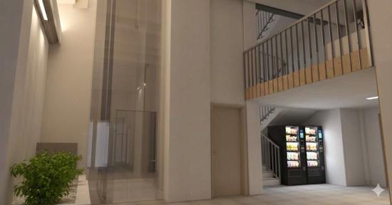 render della Casa della Comunità di Trento nord