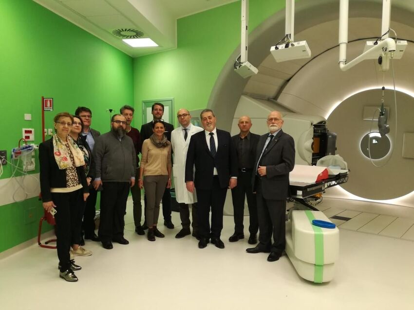 Delegazione rumena in visita al centro di Protonterapia di Trento