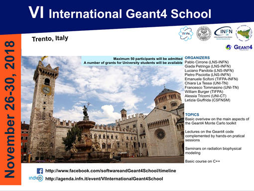 VI International Course of Geant4 School