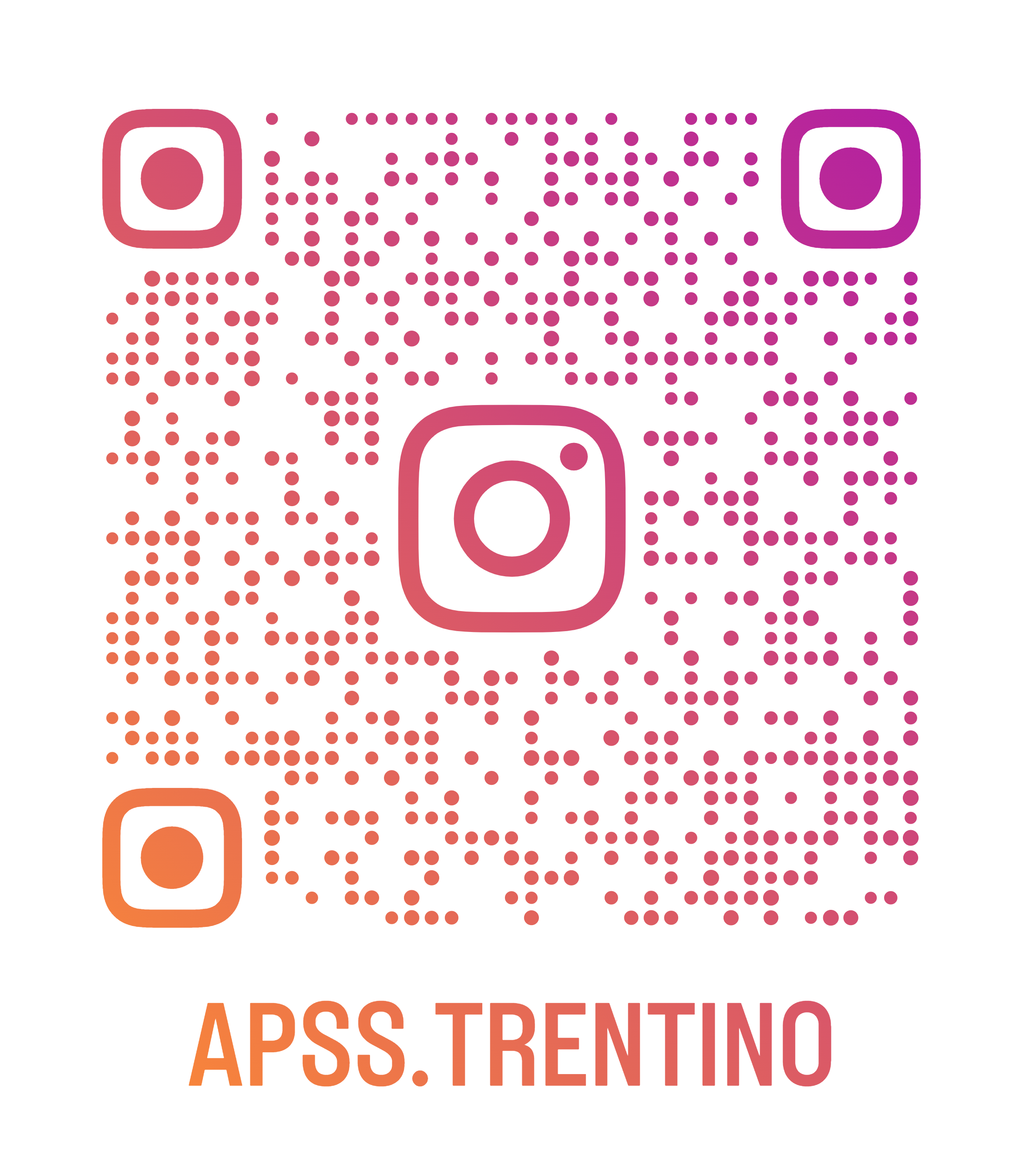 Immagine: apss.trentino_qr.png Creative Commons Attributon–ShareAlike 4.0 International (CC BY-SA 4.0)