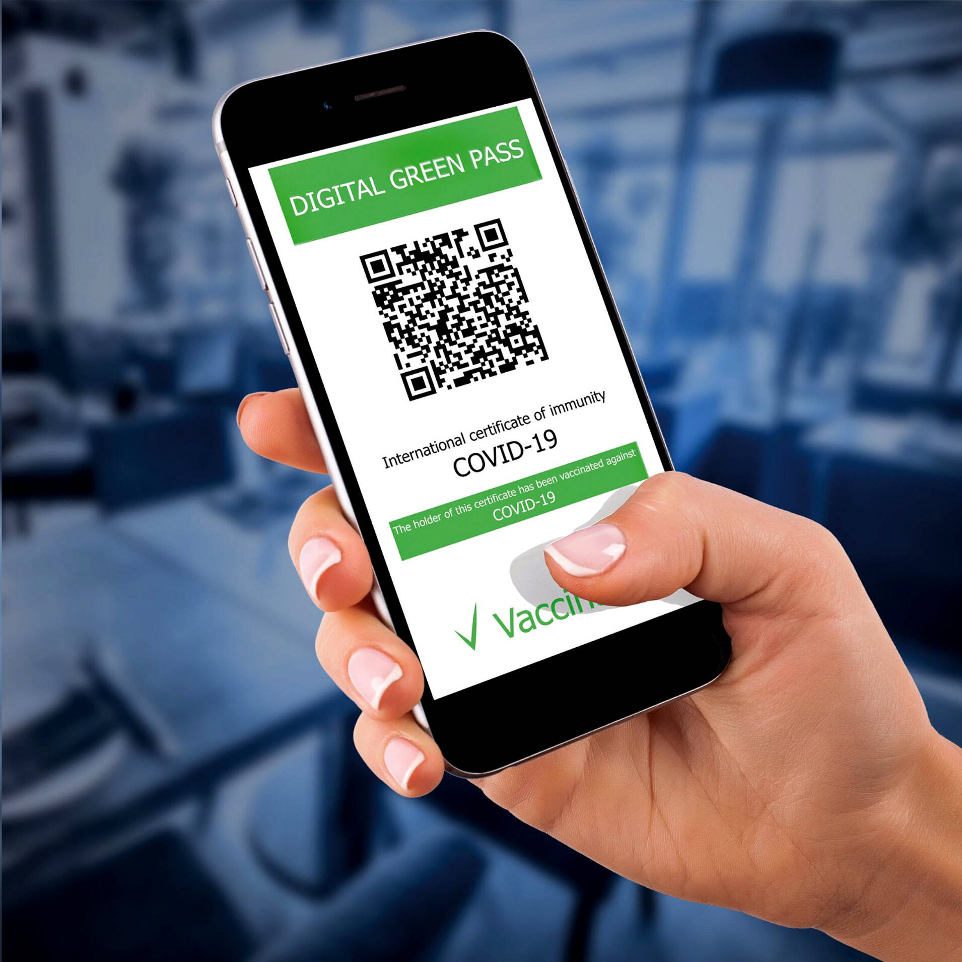 Immagine: Green_pass_su_cellulare.jpg Creative Commons Attributon–ShareAlike 4.0 International (CC BY-SA 4.0)